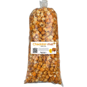 Cheddar-Mel (Cheesy Caramel) Kettle Corn, Single Bag