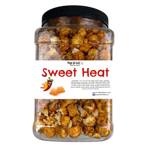 Sweet Heat Flavored Gourmet Kettle Corn Grip Jar, Assorted Sizes