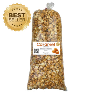 Caramel Flavored Gourmet Kettle Corn, Single Bag