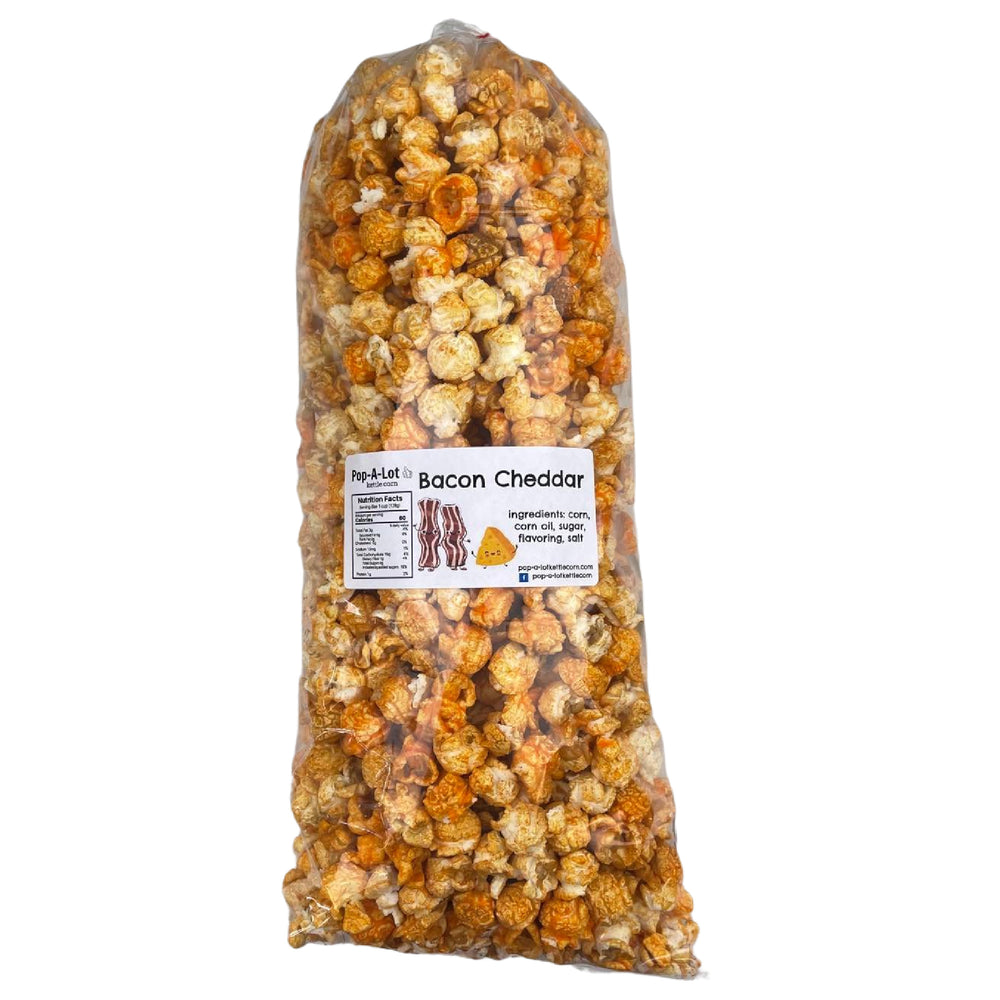 Bacon Cheddar Flavored Kettle Corn, Popcorn, Single Bag