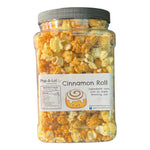 Cinnamon Roll Flavored Kettle Corn Grip Jar, Specialty Flavor Assorted Sizes