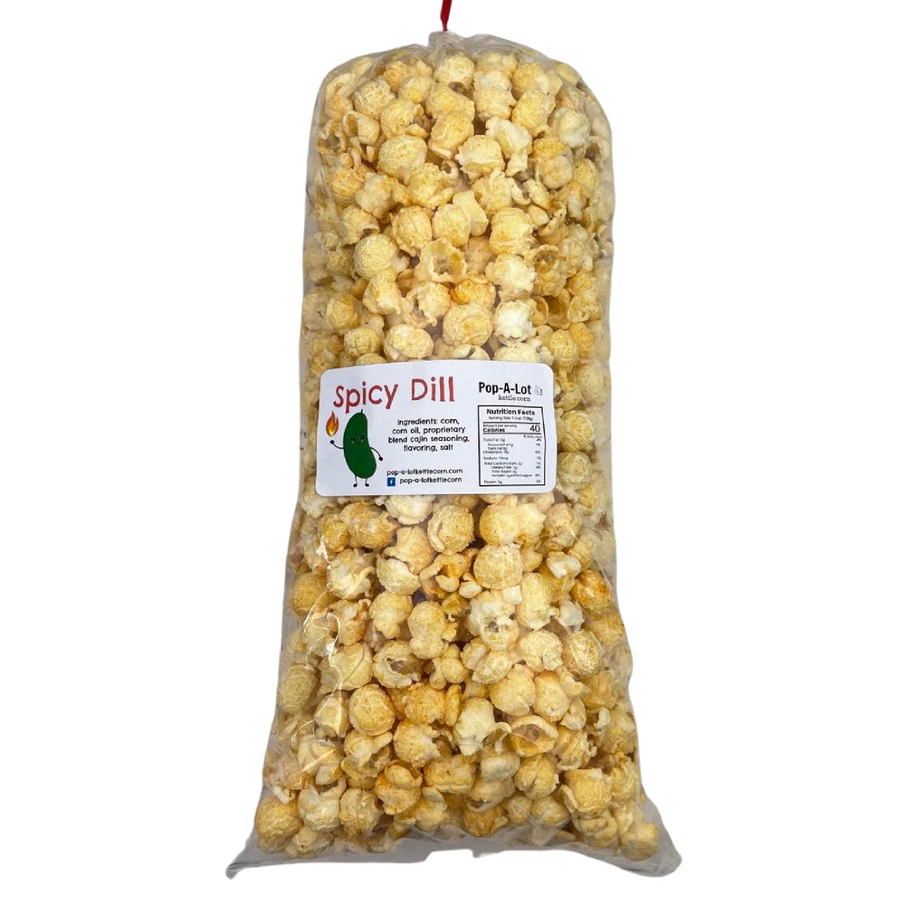 
            
                Load image into Gallery viewer, Spicy Dill Flavored Kettle Corn, Single Bag
            
        