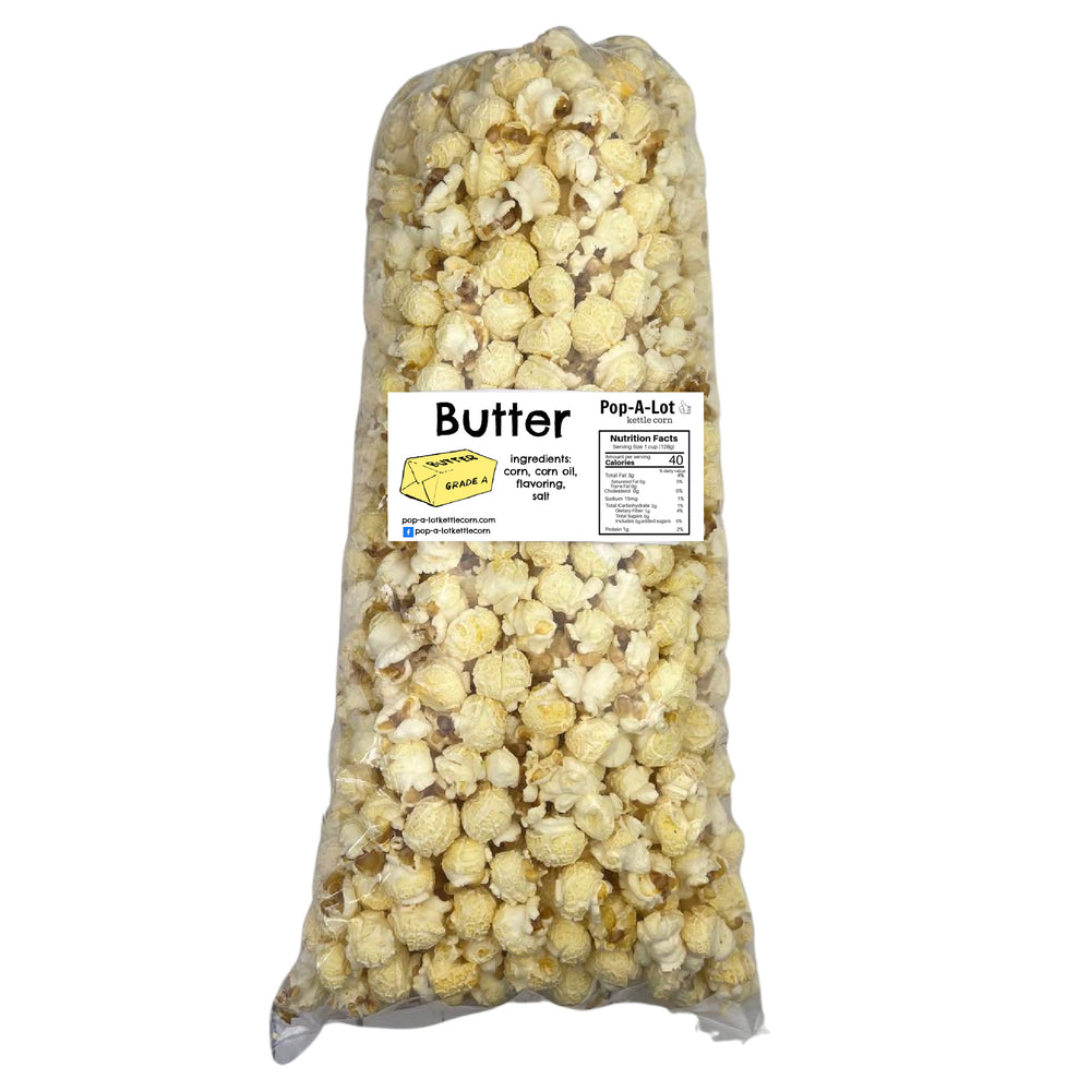 
            
                Load image into Gallery viewer, Butter Flavored Gourmet Kettle Corn, Single Bag
            
        