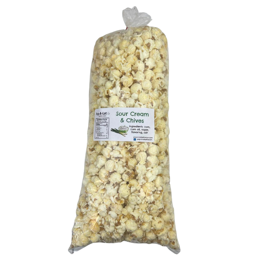 Sour Cream and Chives Gourmet Kettle Corn, Single Bag